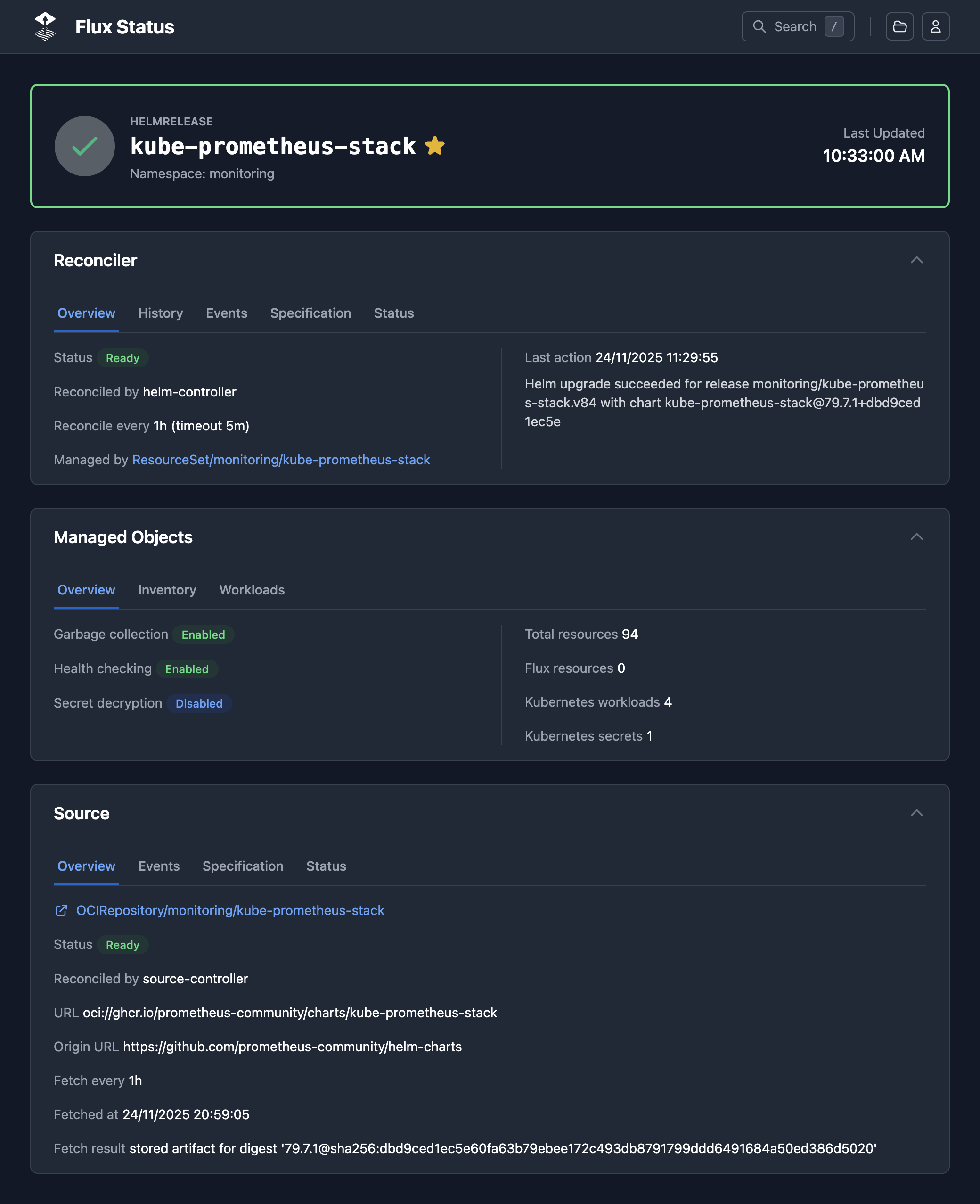 Helm Release Dashboard